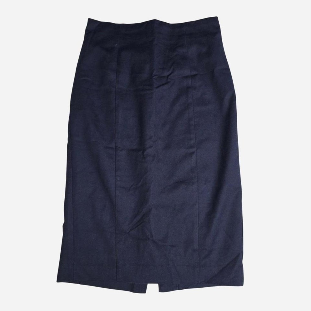 Philosophy Republic Clothing Navy‎ Blue Cotton Blend Pencil Skirt RN93178 Size 4